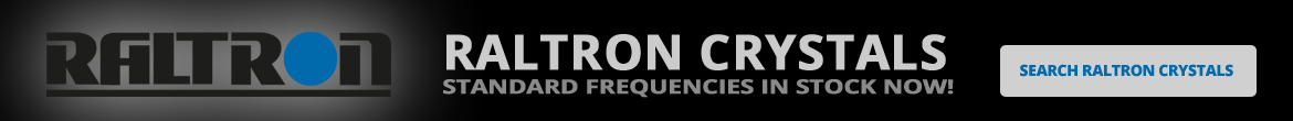 Raltron Crystals Banner