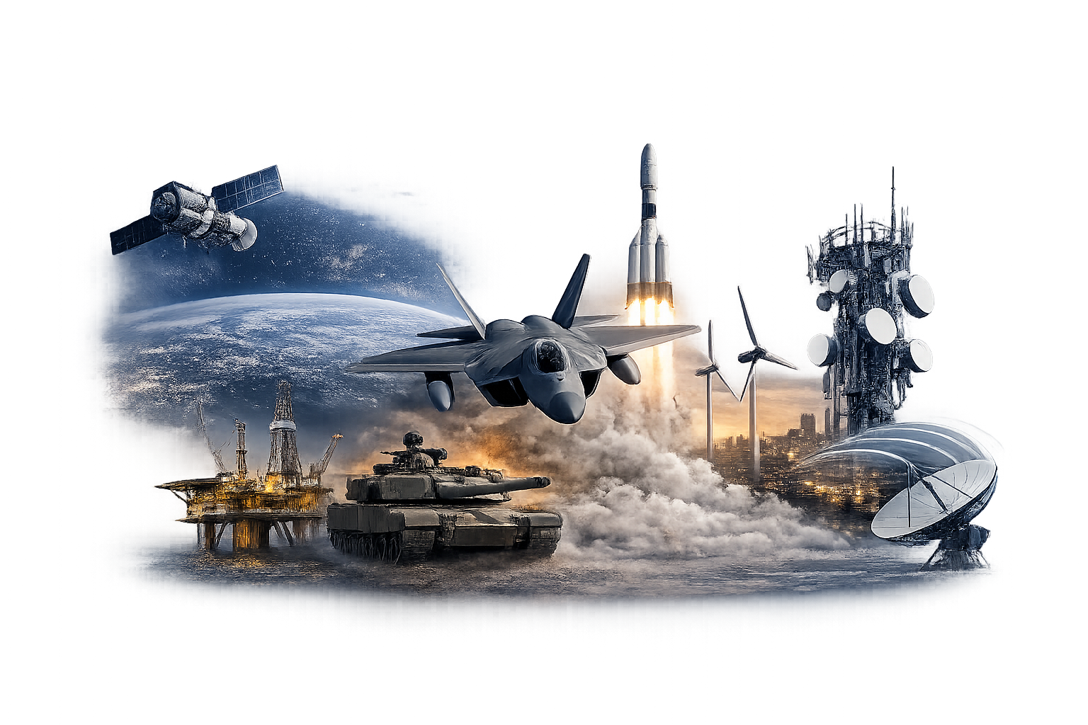 Industries we serve (timing and sensing components)